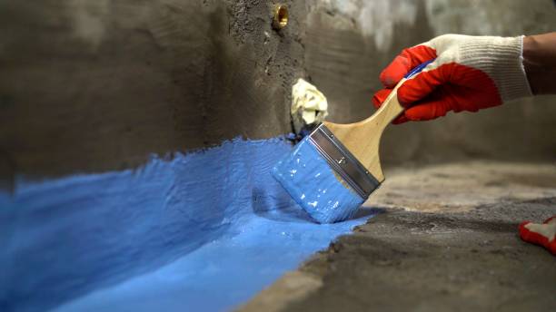Commercial Waterproofing project at a West Millgrove, OH business property by SJ Waterproofing Pros